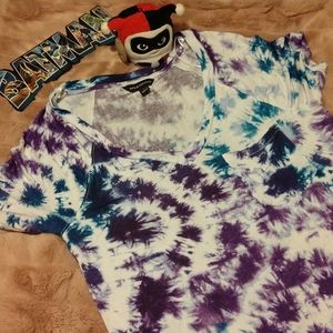 Rock & republic tie-dye v neck